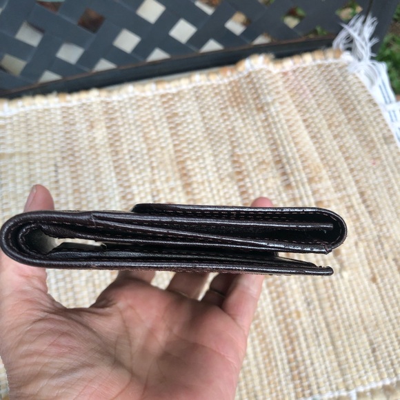 FENDI BROWN ZUCCA BIFOLD WALLET - Picture 10 of 11